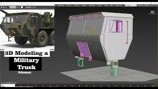 3D Modeling in 3dsmax | How to Model A Truck ( Part 5)