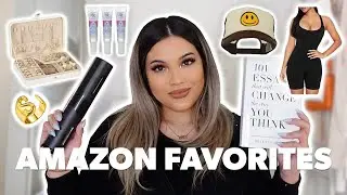 AMAZON FAVORITES 2022 | fashion, beauty, travel, kitchen lifestyle essentials you NEED