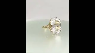 Кольцо с прекрасным уральским фенакитом