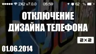 Перезапуск эфира 2x2 и отключение часов 01.06.14