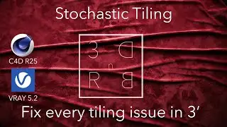 Stochastic Tiling | C4D + Vray5.2