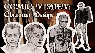 TOPIC: Self-publishing ART BOOKS and COMICS // sketching a character design for my comic