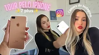✨IPHONE 7 PLUS✨ tour pelo meu iPhone 7 plus + câmera pelo Instagram