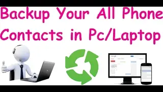 How To Backup All Android Phone Contacts In PC/Laptop and Print it (HD) |Youtube|Onlinefreetutorial