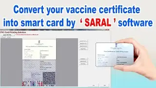 convert your vaccine certificate in to smart card