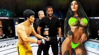 UFC 4 | Bruce Lee vs. Tattoo baby Lux (EA Sports UFC 4)