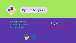 Python Scopes Part 1 | Global, Local & Built-in Scope
