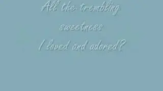 My Skin - Natalie Merchant W/Lyrics