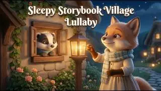 Sleepy Storybook Village Lullaby 🌙🏡 | Gentle Bedtime Song for Babies & Toddlers
