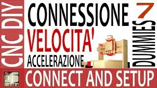 How to Connecting and setup the diy cnc