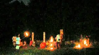 День ПЕРУНА.Подготовка факельного шествия 2009 год.