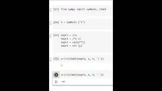 SymPy Limits  