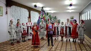 Новогоднее поздравление детского фольклорного ансамбля "Забава"
