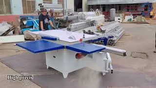 sliding carriage table saw computerized panel saw 45/90 degree woodwork saw