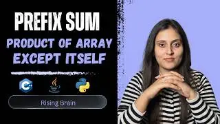 Product of Array Except Self | Brute Force to Optimized Approach | Prefix & Suffix Trick | C++,Java