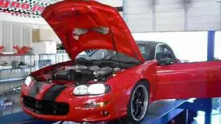 98 SS Camaro Vortech Supercharger Dyno