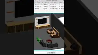 interior design in Revit Architecture...🏡