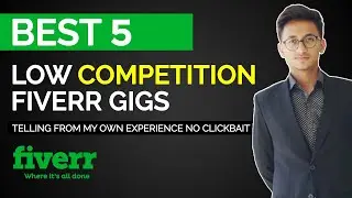 Best 5 Low Competition Fiverr Gigs | Low Competition | Own Experience | Urdu
