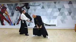 Нидэн Рю Кодачимокуроку. Тсукаосаэ + Бункай. Niden Ryu Kodachimokuroku. Tsukaosae + Bunkai.
