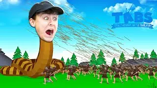 DEFEAT THE GIANT SNAKE?! - TABS MODS