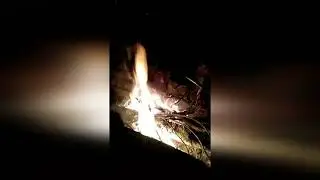 khomus by the campfire #jawharp #варган #mouthharp