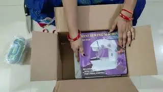 @amrtechindia Unboxing- Onshoppy Mini sewing machine, upgraded model Electric Sewing Machine