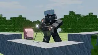 MACHINE GUN Minecraft Animation