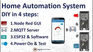 ESP32 Home Automation Platform in 4 steps
