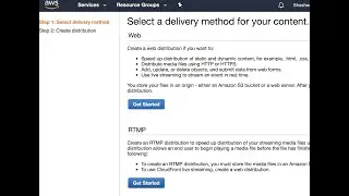 Amazon CloudFront Video Streaming using RTMP Distribution With S3