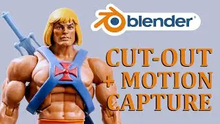 2D CUT OUT ANIMATION + MOTION CAPTURE ( BLENDER 2.92)