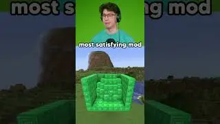 Most Satisfying Hole Mod in Minecraft😍 #reaction