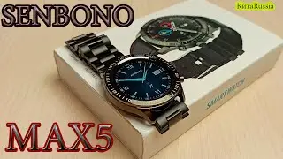 Обзор часов MAX5 (Smartwatch Senbono)