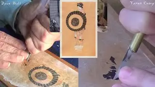 Woodblock Print - start to finish (in real time) - with Taran Casey