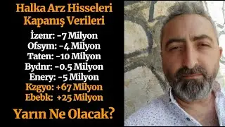 Halka Arz Hisseleri Kapanış Verileri 