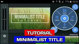 Cara Membuat Minimalist Title di Hp Android || 