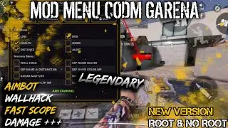 Mod Menu Call of Duty®: Mobile - Garena 1.6.43 ARM64 | Aimbot Smooth No Lag