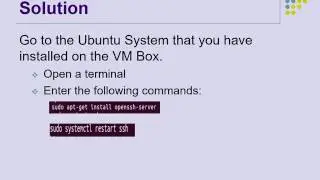 Enabling ssh on Ubuntu