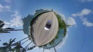 Across the MacArthur Causeway to Miami Beach