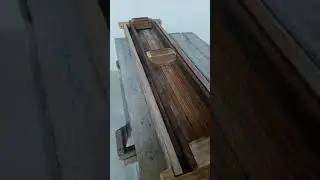 fôrma de madeira para fazer chapim de cimento