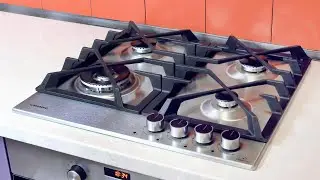 Варочная газовая поверхность Grundig GIGA6234260EX. Краткий видеообзор.