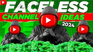 Top 12 Faceless YouTube Channel Ideas in 2024 | High CPM ✅ |  New Faceless YouTube Channel Ideas