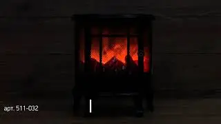 Светодиодный камин «Винтаж» NEON NIGHT с эффектом живого огня, артикул 511 032
