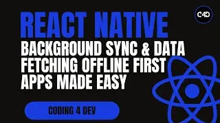 Background Sync & Data Fetching in React Native with Expo | Offline-First Apps Made Easy ⚡