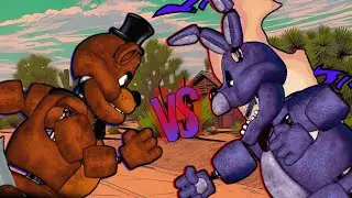 (Dc2/FNaF) Freddy VS Bonnie
