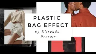 how to edit PLASTIC BAG photos - UNFOLD effect for FREE