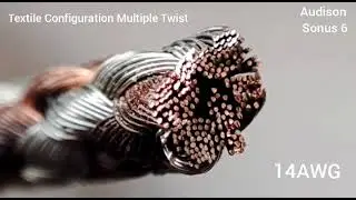 Audison Speaker Cable. Sonus 6. Textile Configuration Multiply Twist.