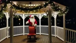 Santa Claus is at The Abbey Resort in Fontana