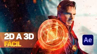 CÓMO ANIMAR fotografías 2D a 3D 🔥 - After Effects