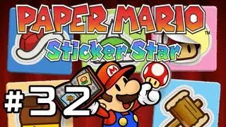 Paper Mario: Sticker Star Walkthrough - Part 32: World 6-2:  Bowser Jr.'s Flotilla