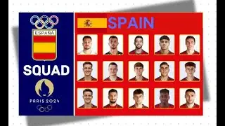 SPAIN Official Squad For Paris Olympics 2024 | Olympic Games Paris 2024 | Spain | FootWorld